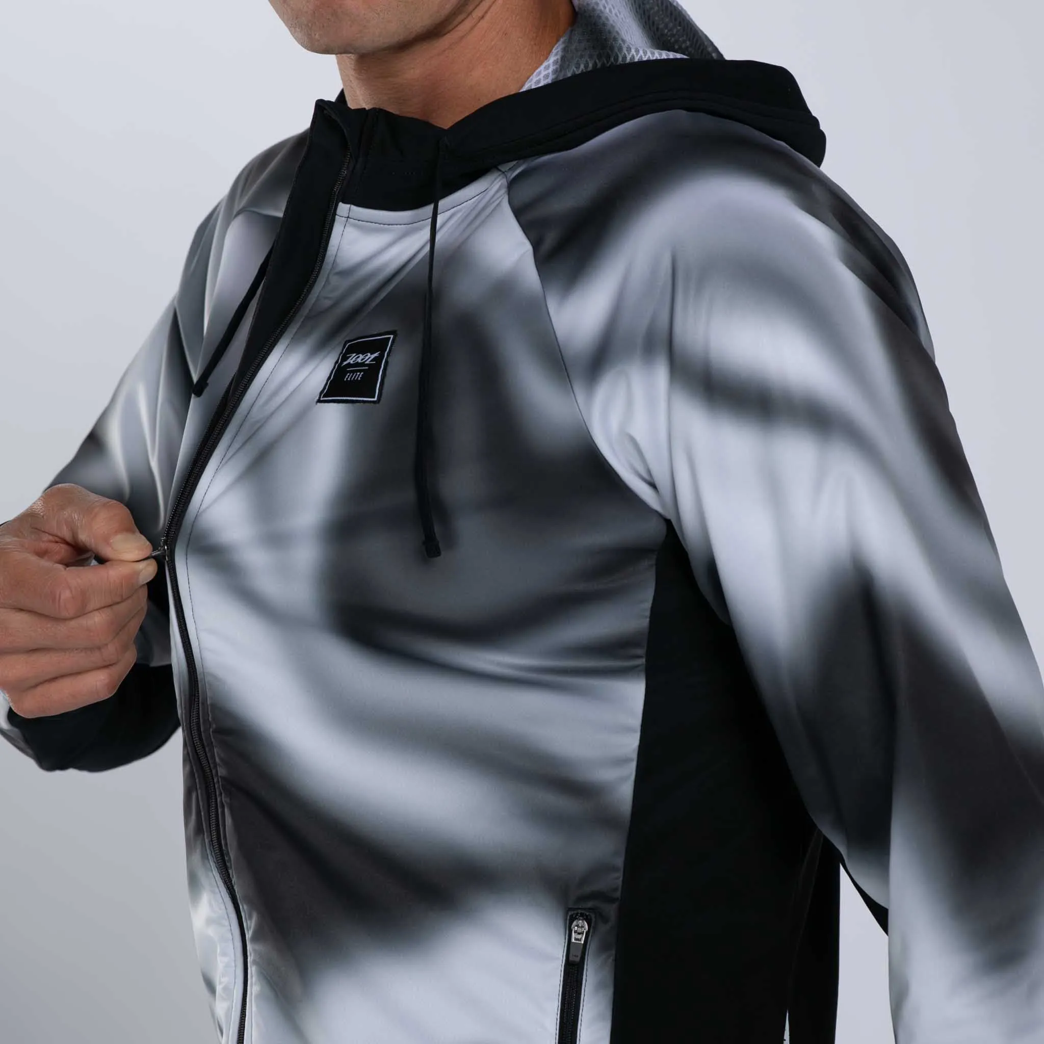 Mens Elite Thermo Shield Hoodie - Blur