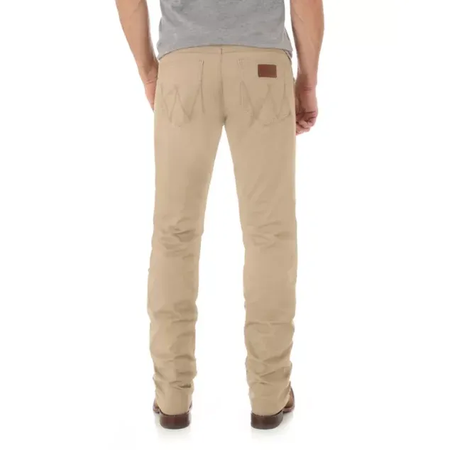 MEN'S WRANGLER RETRO® SLIM FIT STRAIGHT LEG PANT IN FAWN