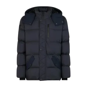 Moose Knuckle Everest 3Q Navy Puffer Jacket