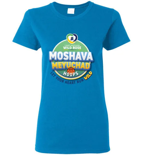 Moshava Wild Rose Women's T-Shirt - Hoops