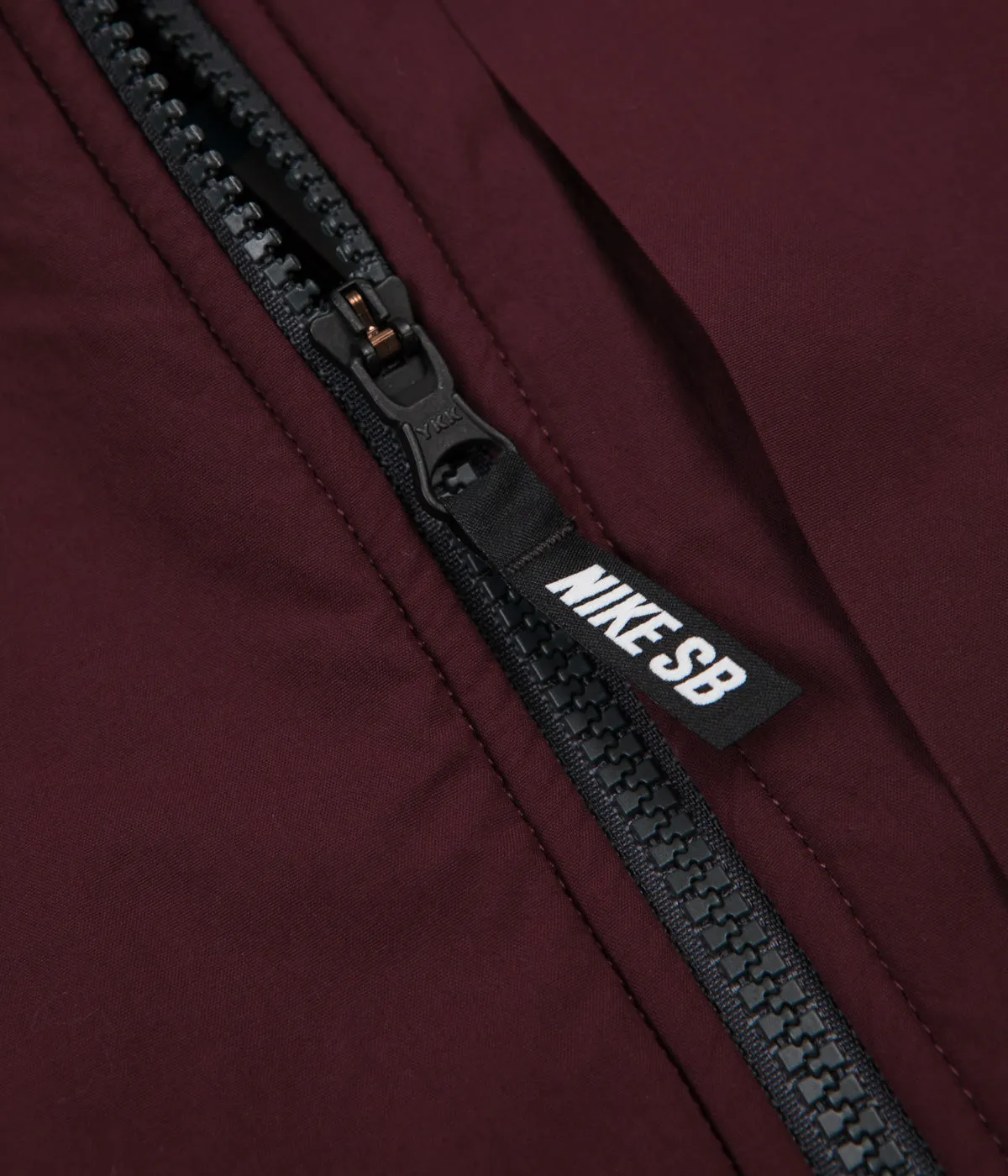 Nike SB Polartec Winterized Full Zip Hoodie - Anthracite / Burgundy Crush / Black