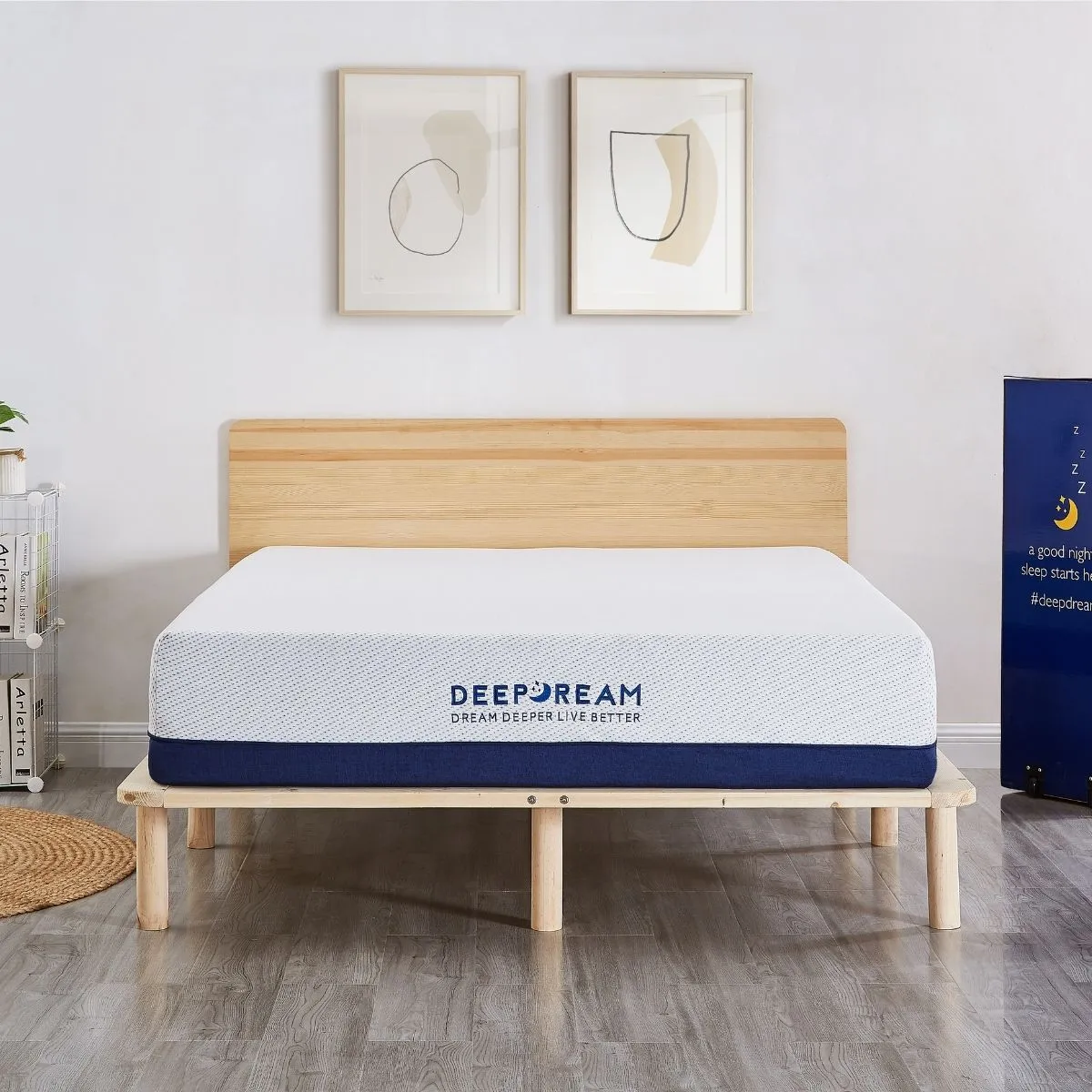 Organic Cotton Memory Foam Mattress - Double