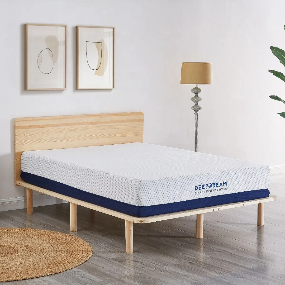 Organic Cotton Memory Foam Mattress Queen