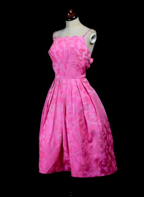 Original Vintage 1950s Pink Prom Dress