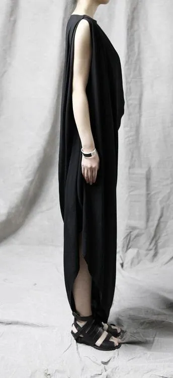 Original Viscose Copper Ammonia Ofelya Jersey Cotton Asymmetrical Oversized Long Tuic Top Jersey Kaftan Maxi Dress