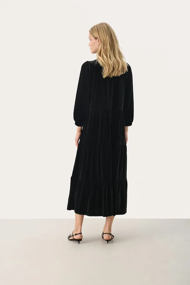 Part Two - Midi Velvet Dress - Vigassa