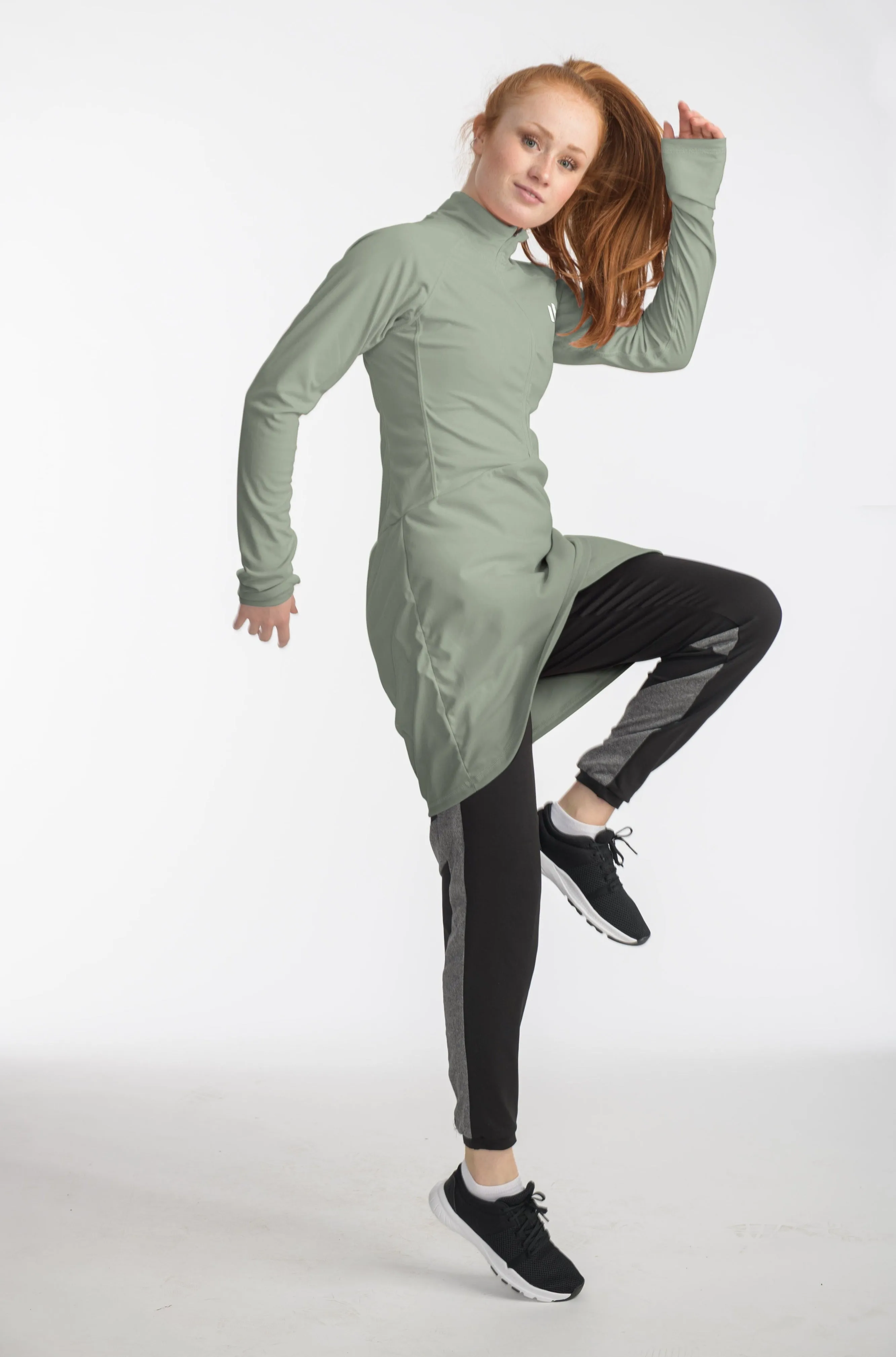 Performance Top Sage Green