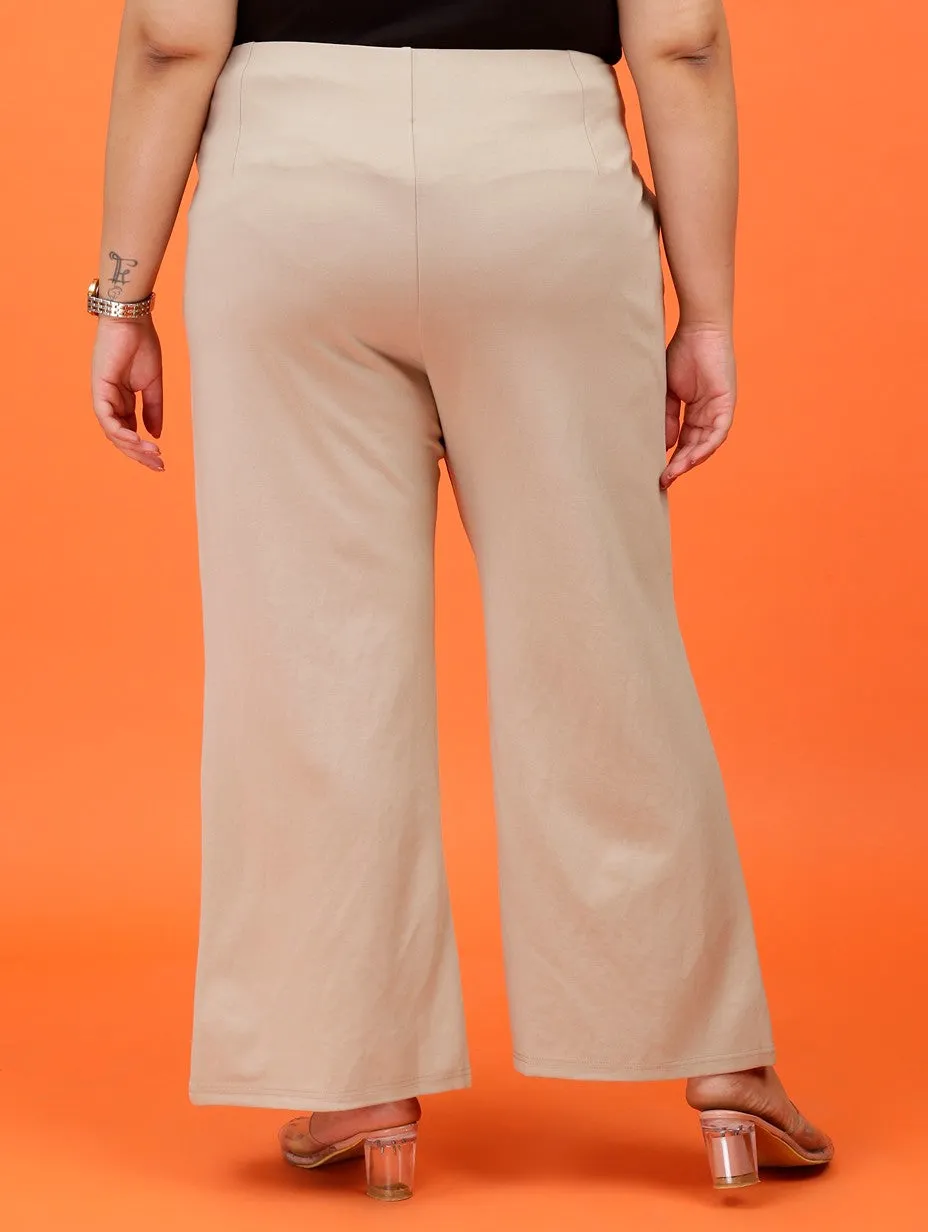 Plus Size Women Boot Cut Trouser