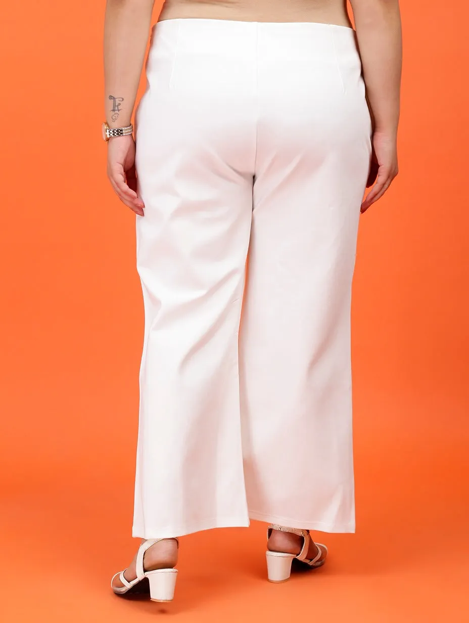 Plus Size Women Boot Cut Trouser