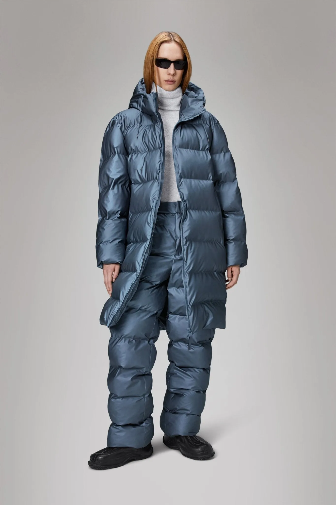 RAINS ALTA Longer Puffer Jacket W3T4