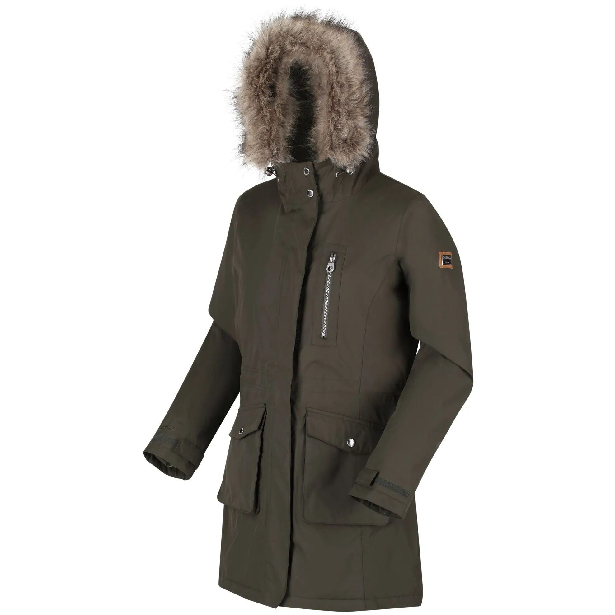 Regatta Serleena Insulated Womens Waterproof Jacket - Green