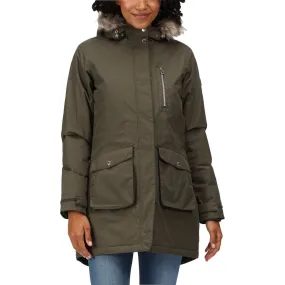 Regatta Serleena Insulated Womens Waterproof Jacket - Green