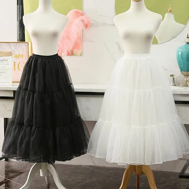 Retro Boneless Petticoat Tutu Petticoat Underskirt