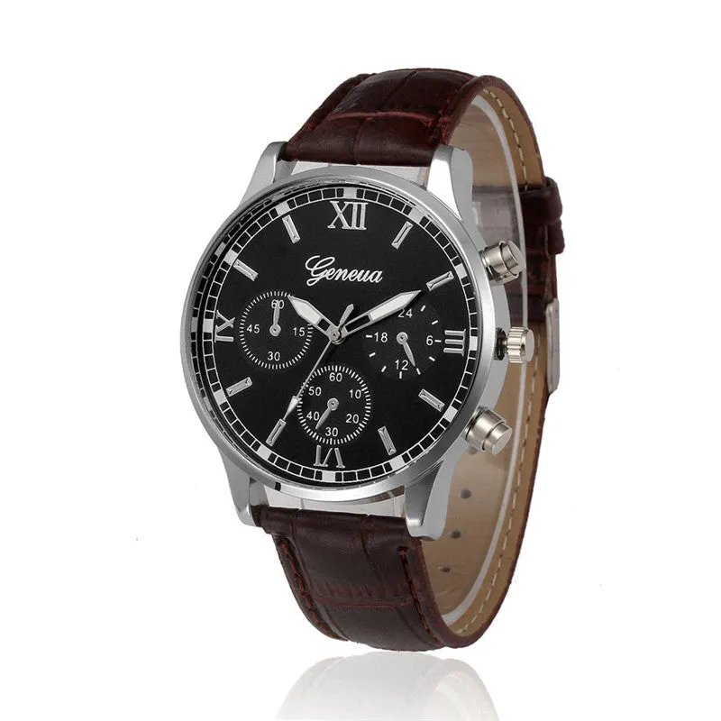 Retro Design PU Leather Band