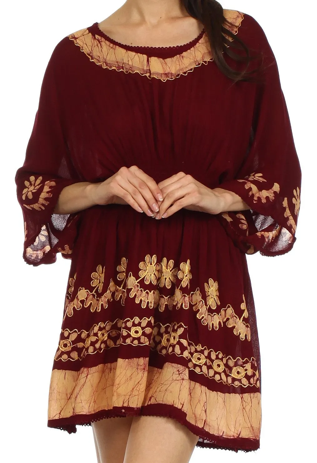 Sakkas Ketana Batik Tunic Cover Up