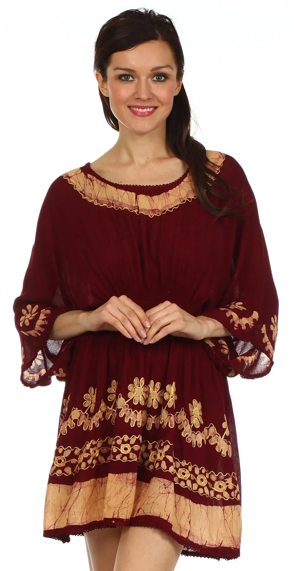 Sakkas Ketana Batik Tunic Cover Up