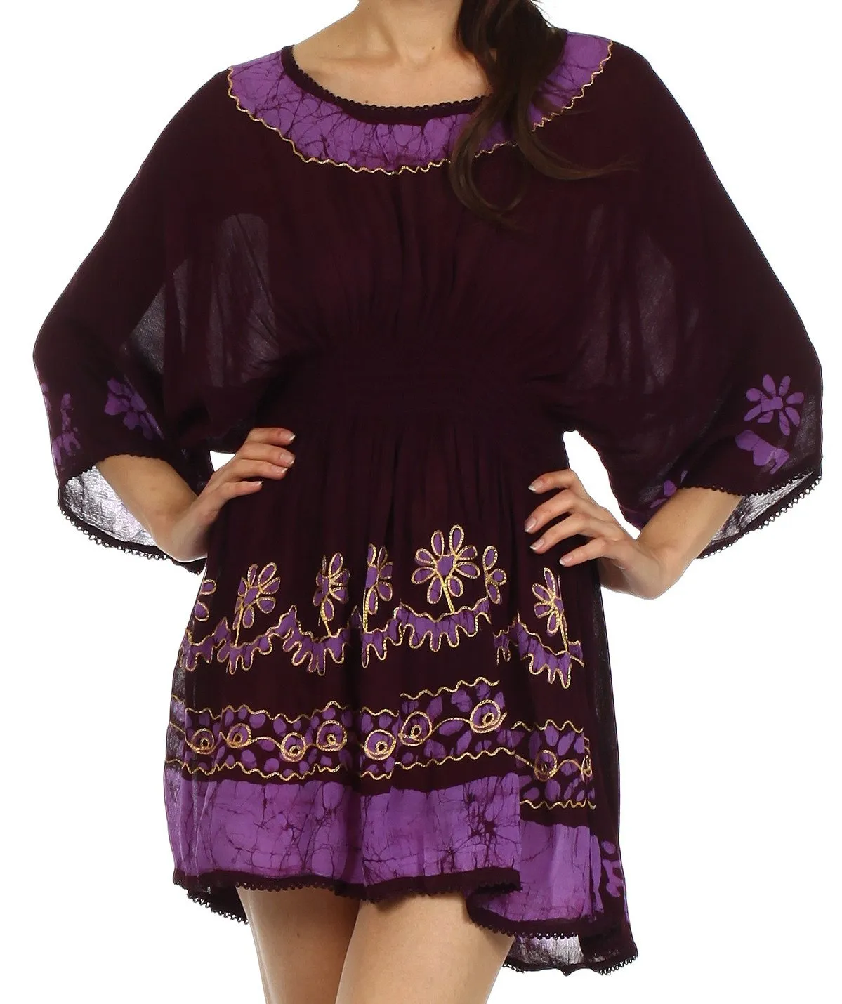 Sakkas Ketana Batik Tunic Cover Up