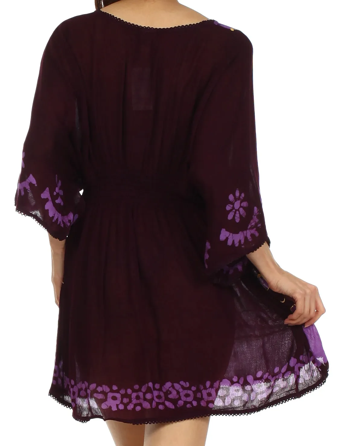 Sakkas Ketana Batik Tunic Cover Up