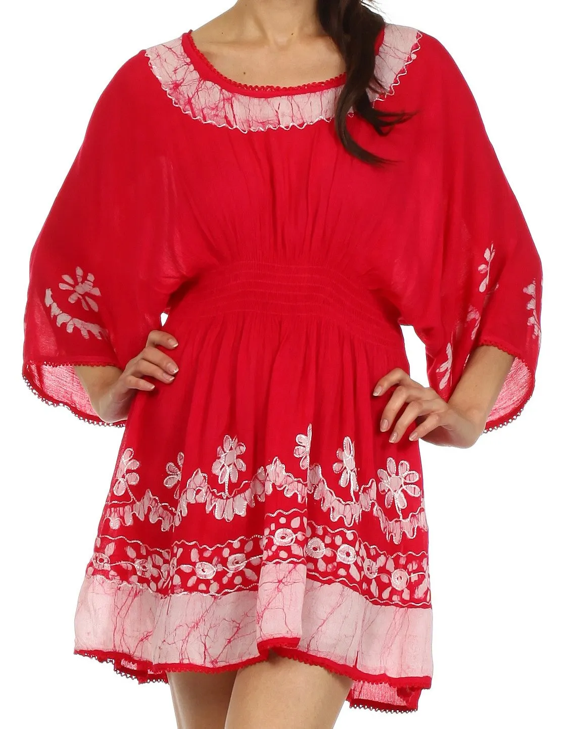 Sakkas Ketana Batik Tunic Cover Up