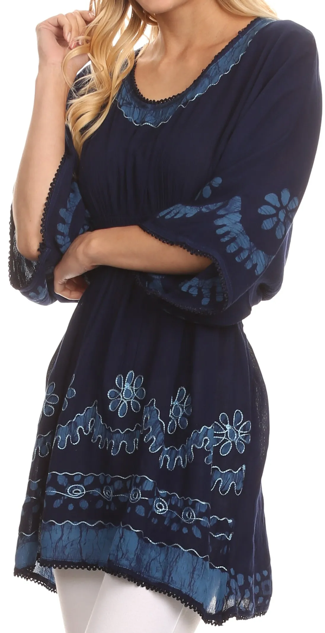 Sakkas Ketana Batik Tunic Cover Up