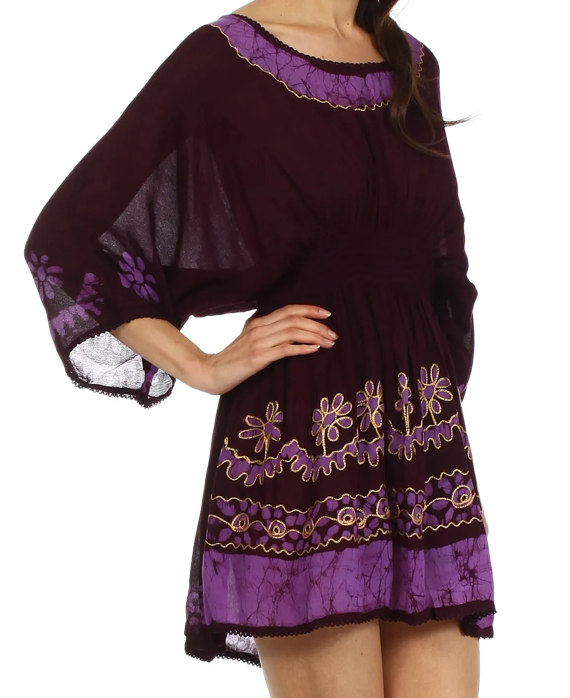 Sakkas Ketana Batik Tunic Cover Up