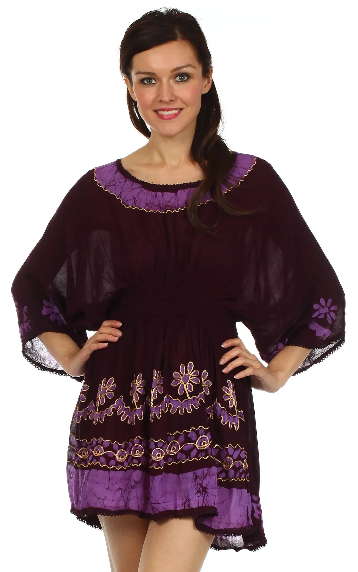 Sakkas Ketana Batik Tunic Cover Up