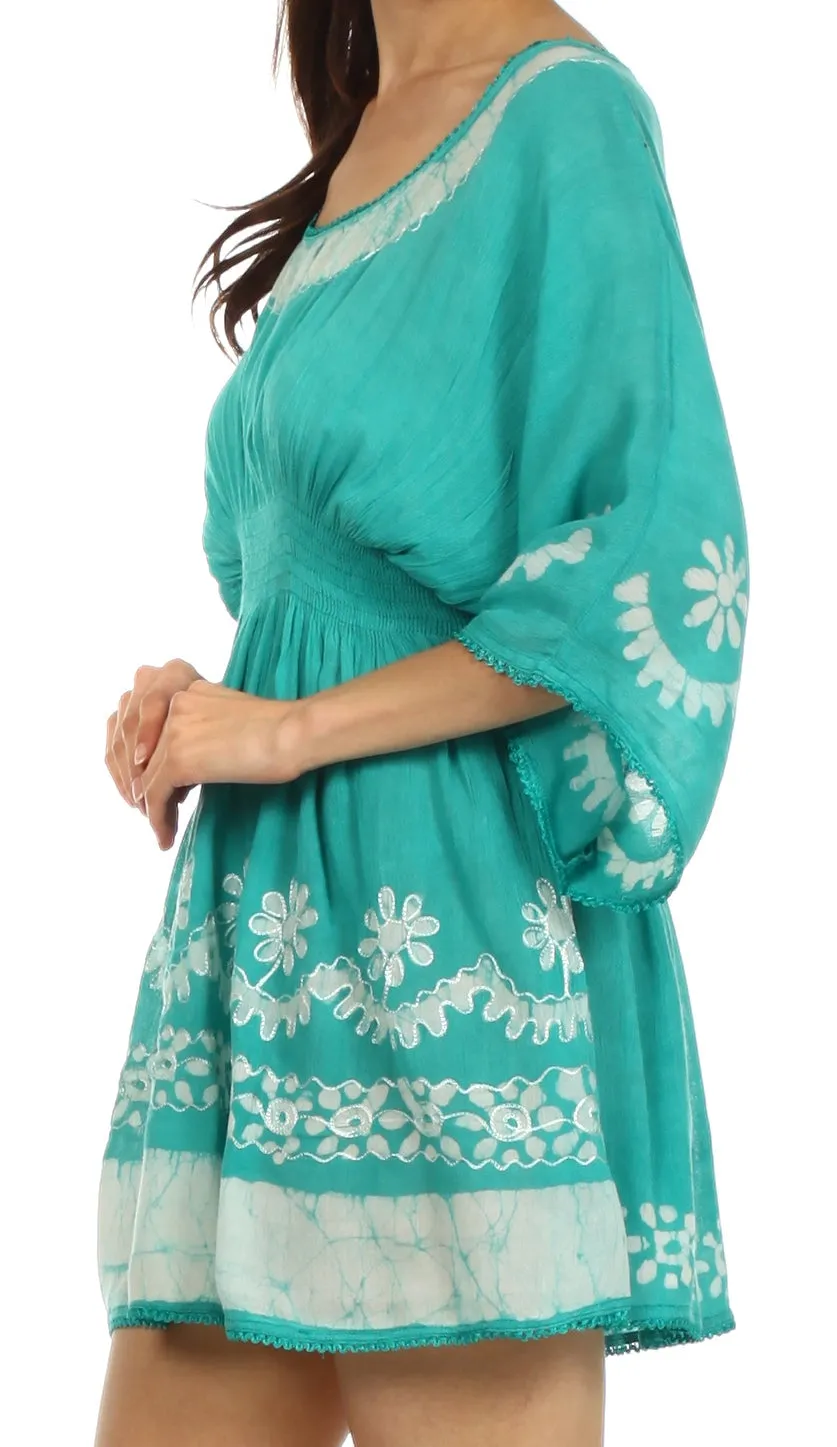 Sakkas Ketana Batik Tunic Cover Up