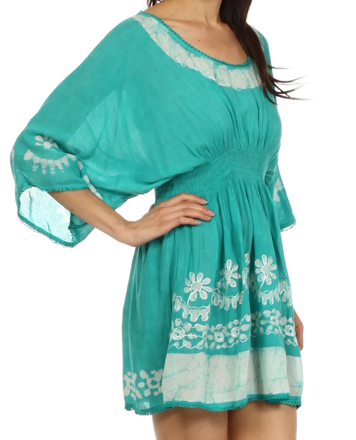 Sakkas Ketana Batik Tunic Cover Up