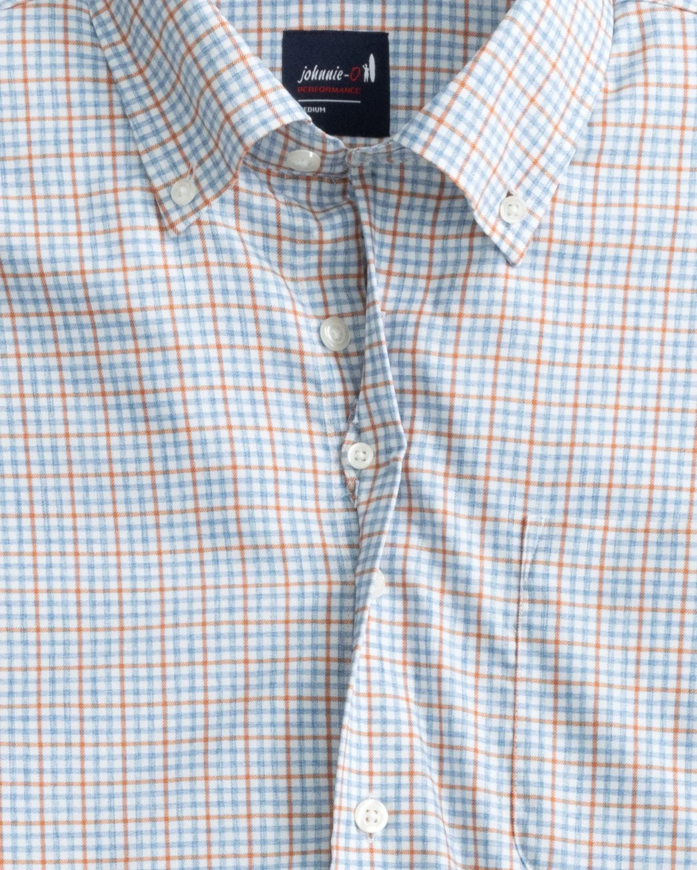 Shay Performance Button Up Shirt - Bombay