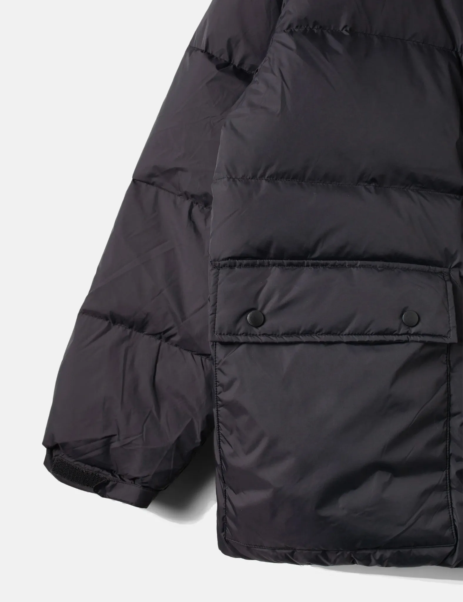 Stan Ray Down Jacket (Removable Hood) - Black