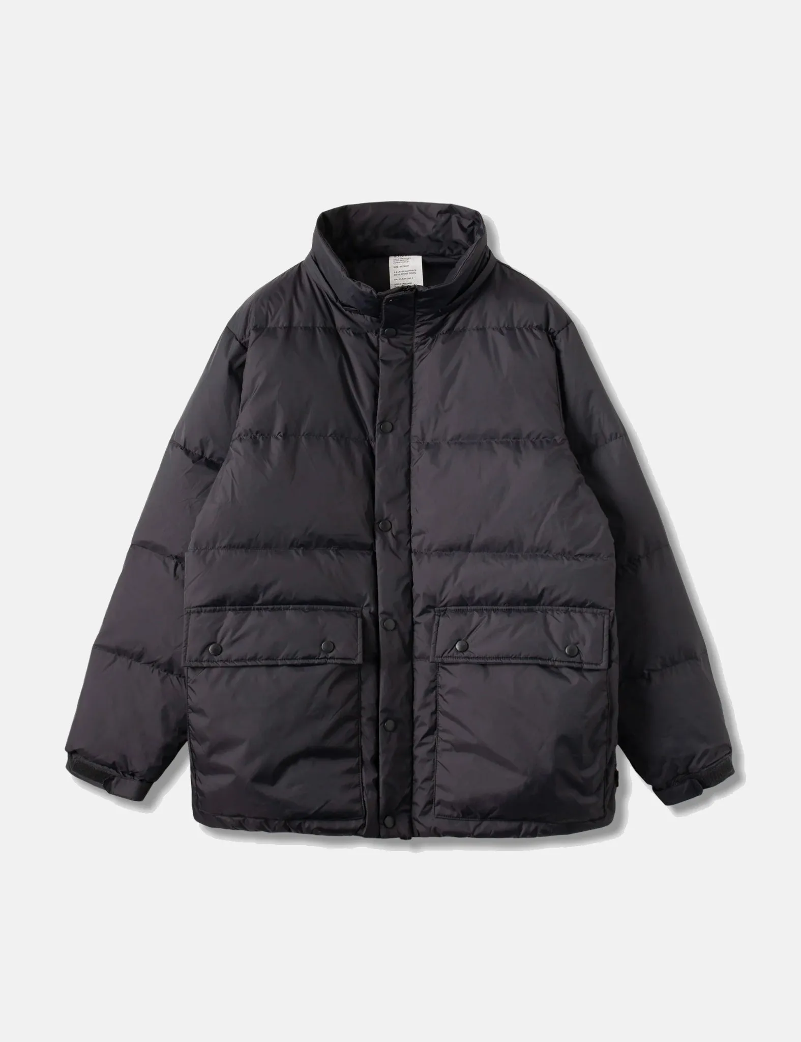 Stan Ray Down Jacket (Removable Hood) - Black