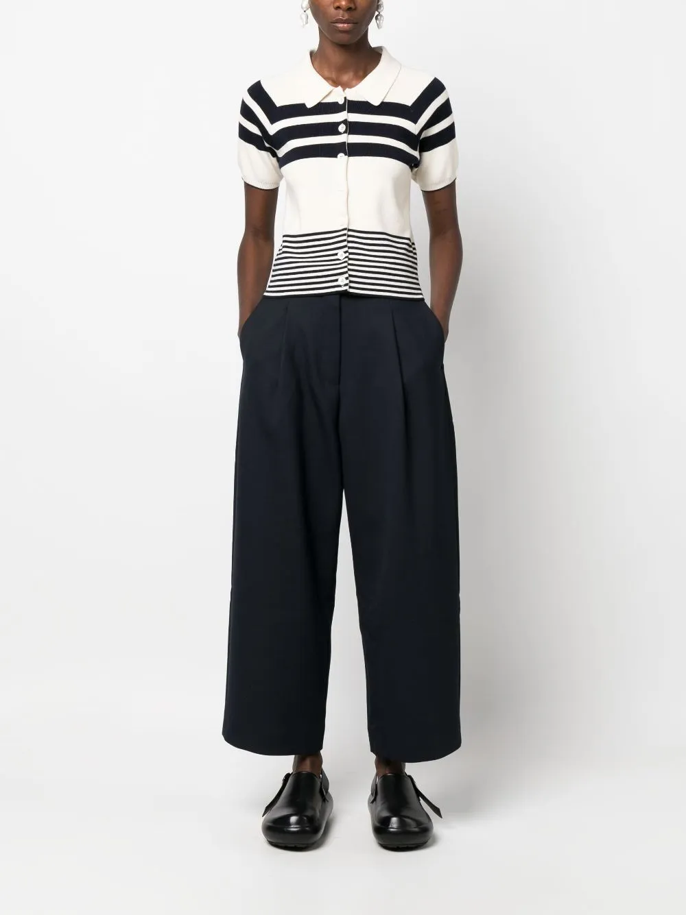 STUDIO NICHOLSON PRE Trousers Blue