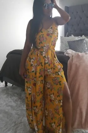 Sunrise Floral Jumpsuit