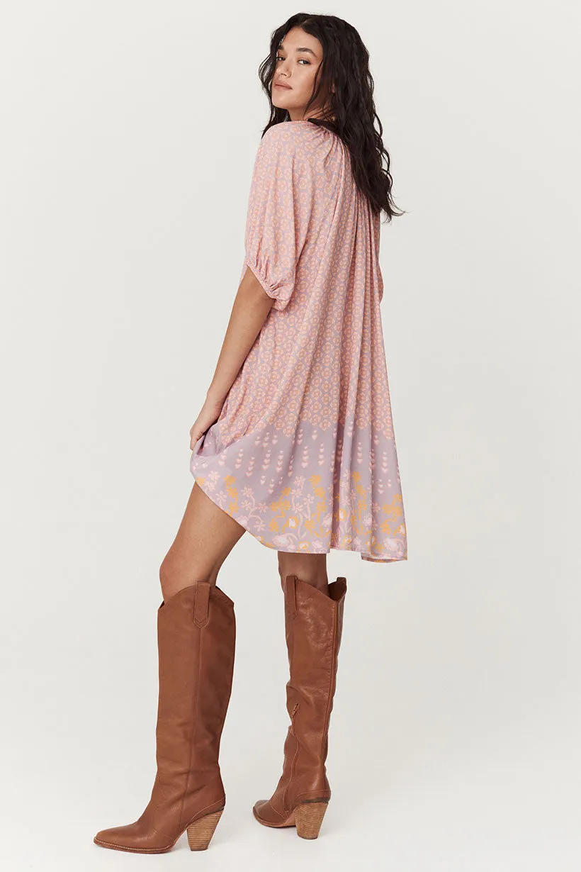 Sweet Nothings Button Through Tunic Dress