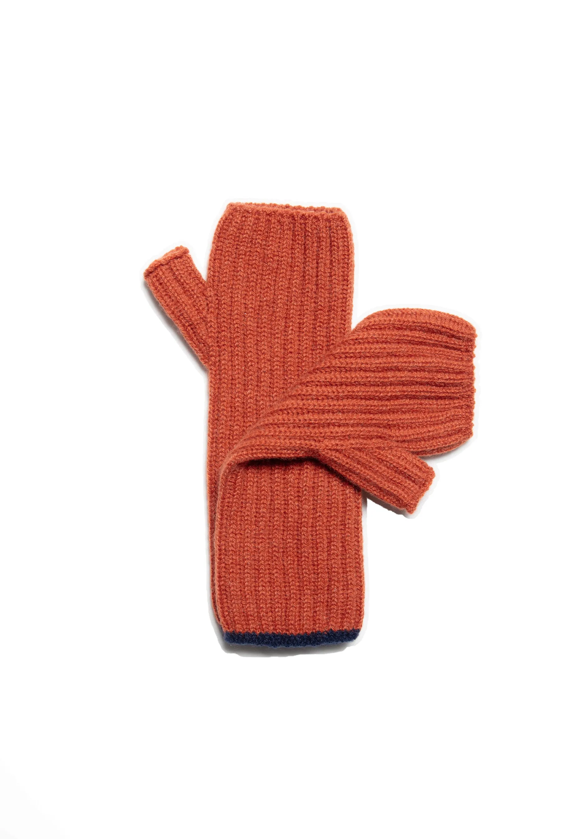 The Tipped Cashmere Wrist Warmers