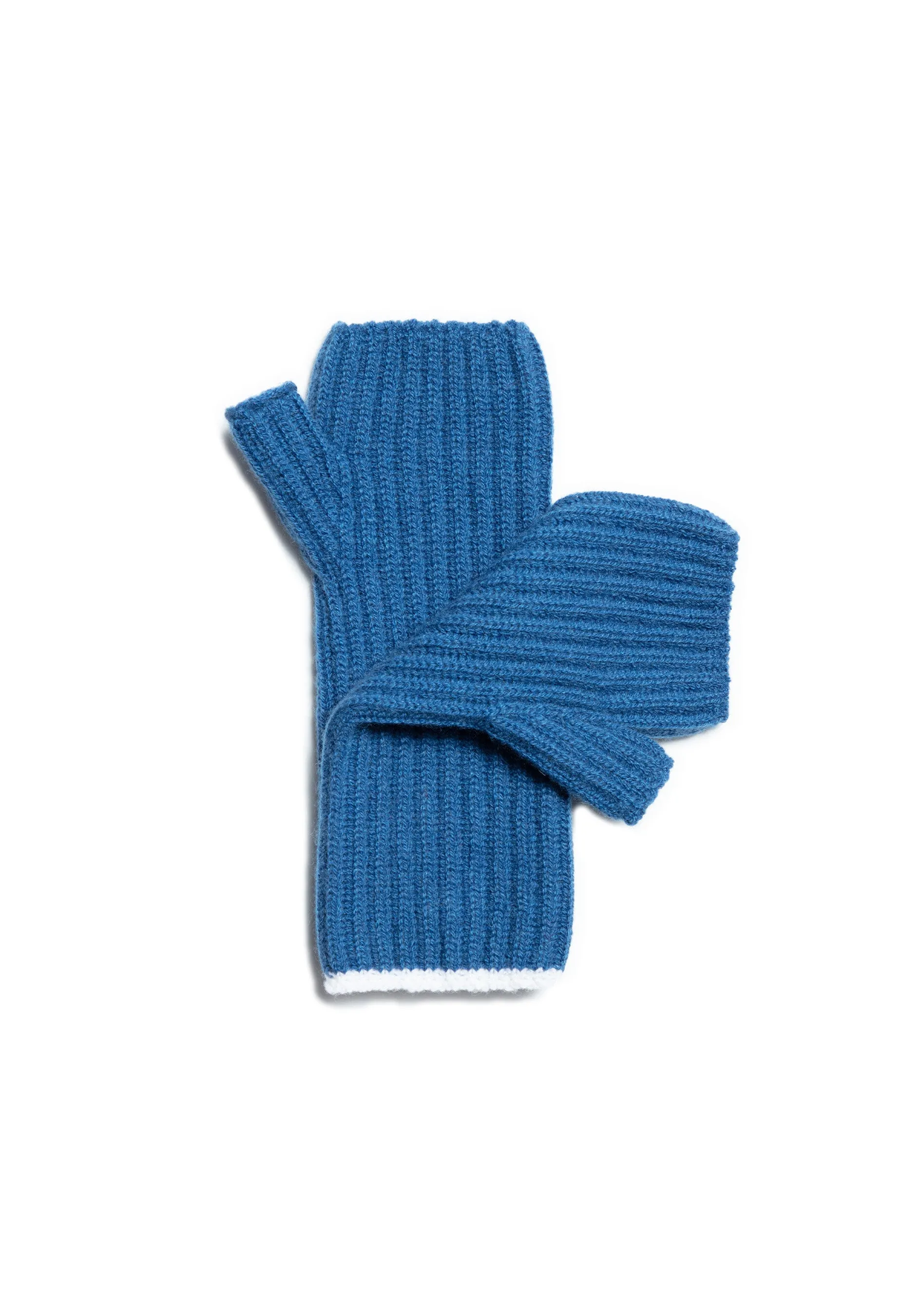 The Tipped Cashmere Wrist Warmers