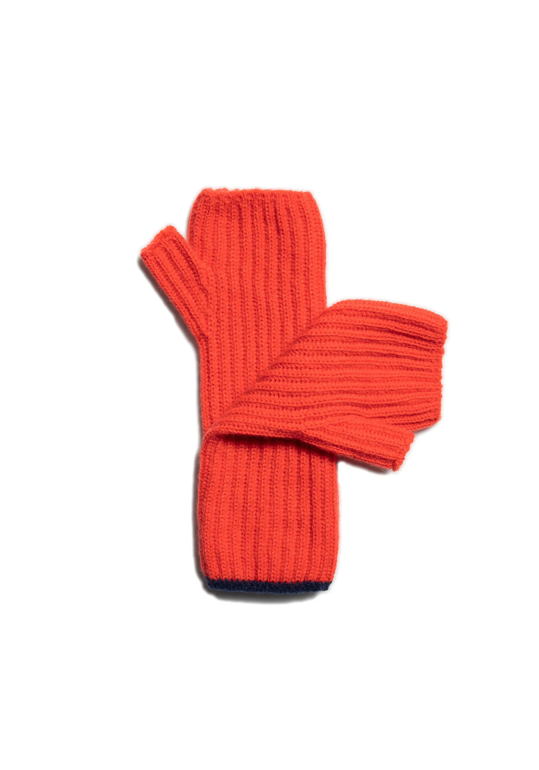 The Tipped Cashmere Wrist Warmers