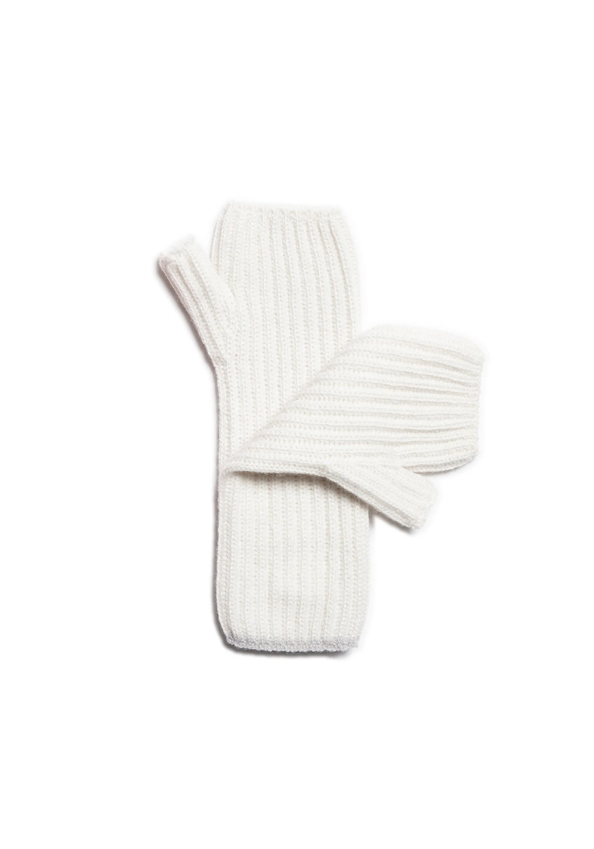 The Tipped Cashmere Wrist Warmers