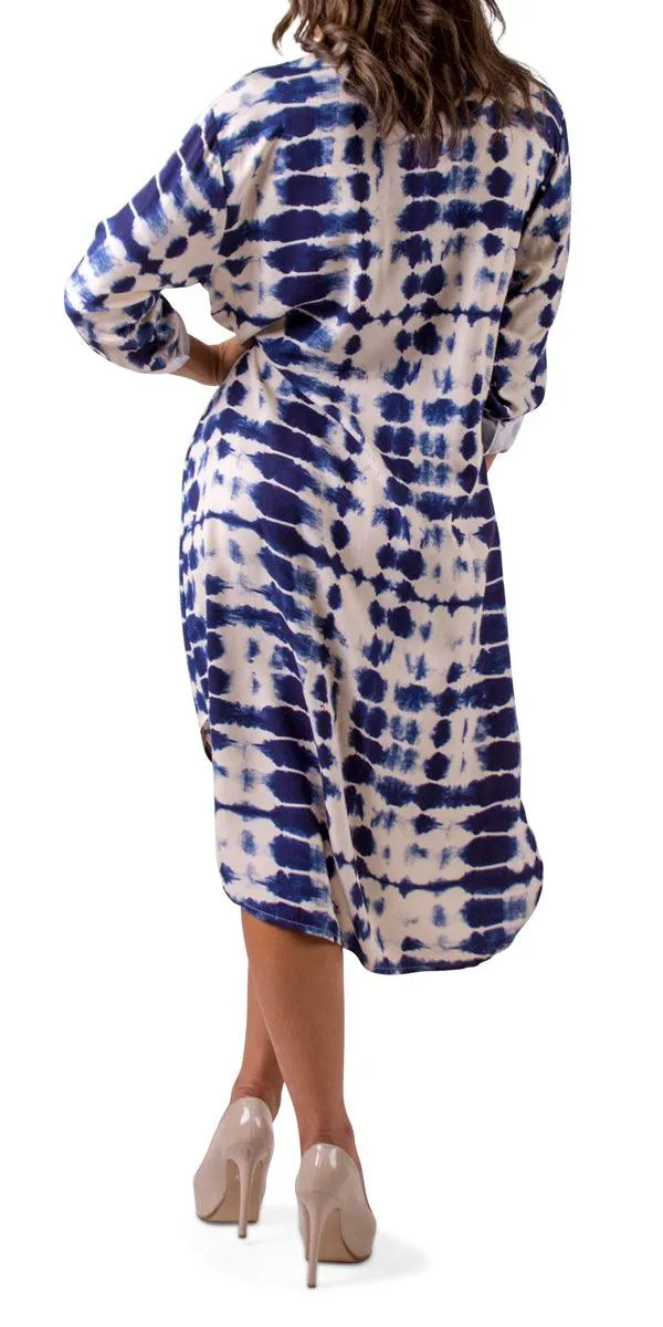 Tie-Dye Tunic Dress