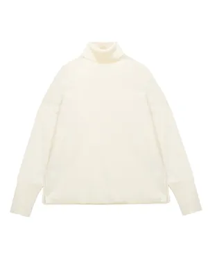 Turtleneck Loosefit Tunic_Ivory