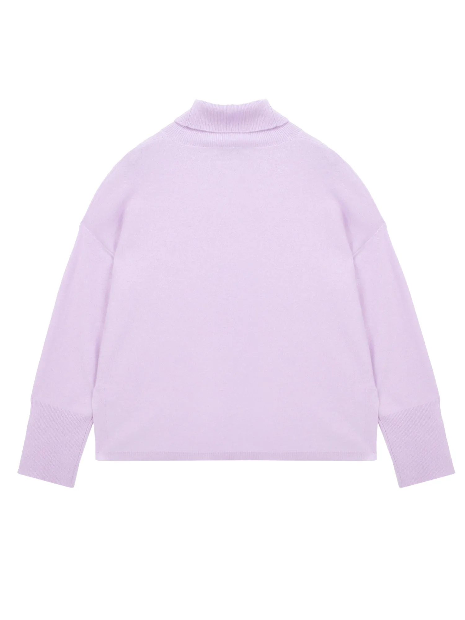 Turtleneck Loosefit Tunic_Lavender