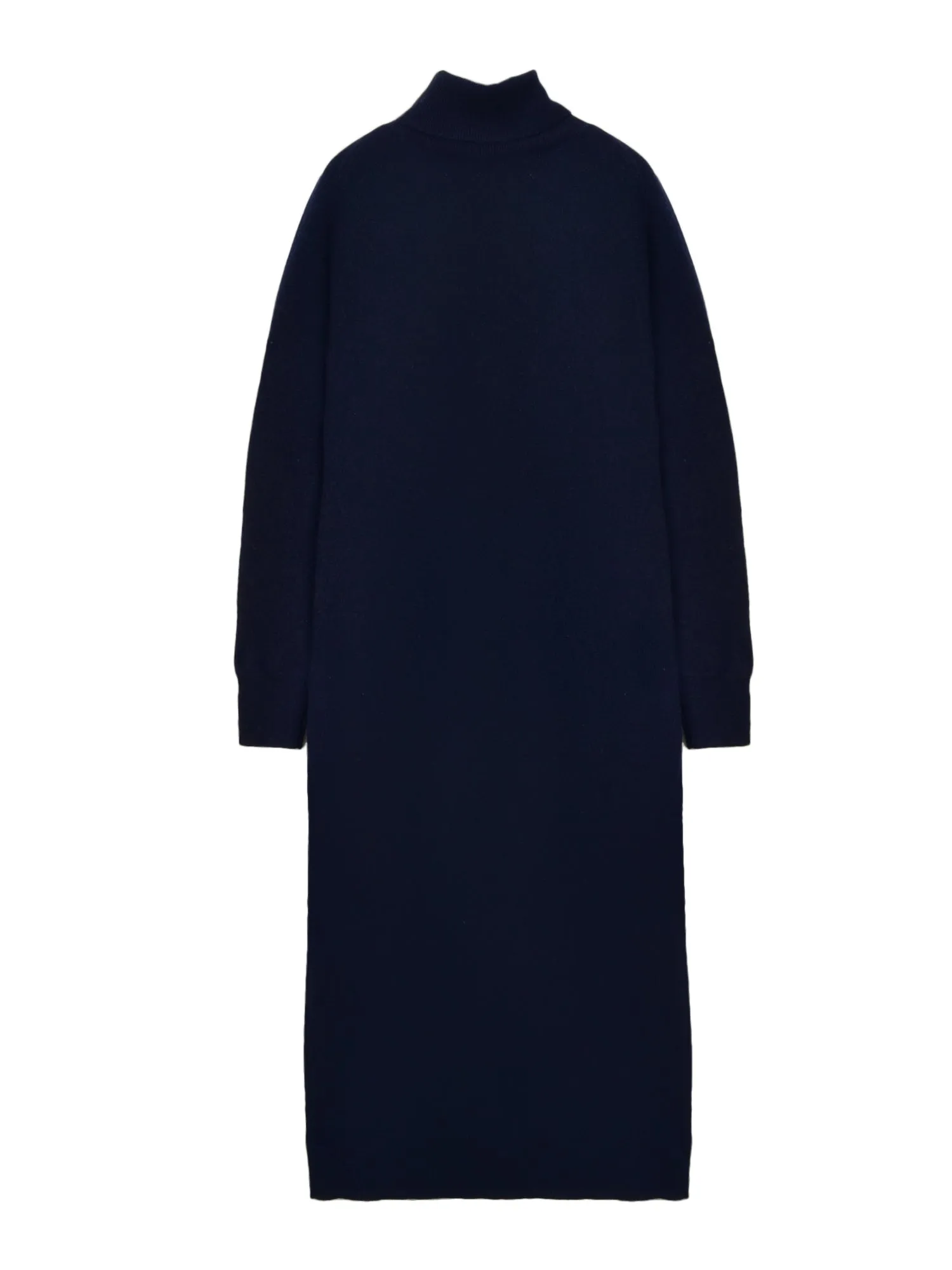 Turtleneck Maxi Dress_Dark Navy