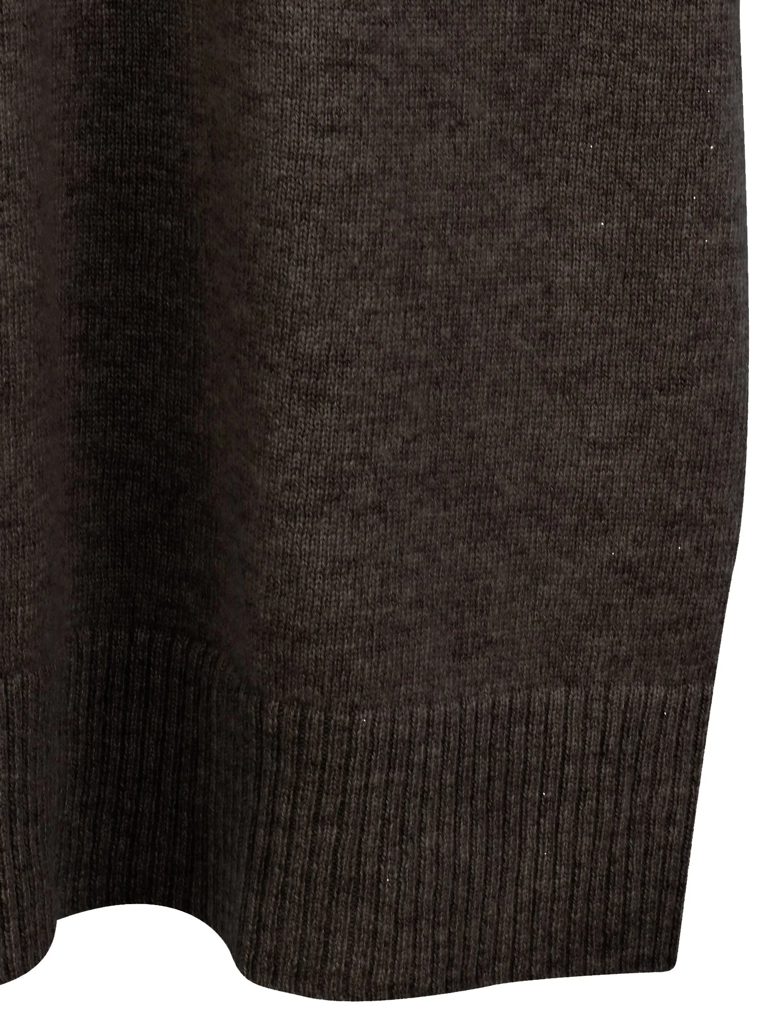 Turtleneck Slimfit Dress_Cocoa Brown