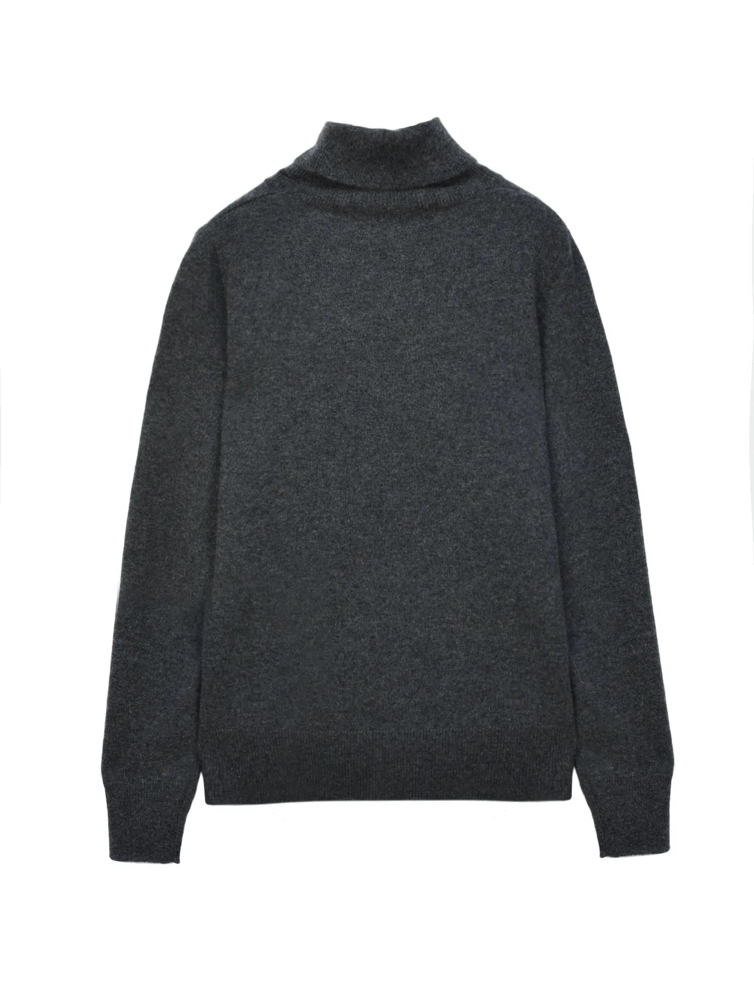 Turtleneck Slimfit Sweater_Graphite