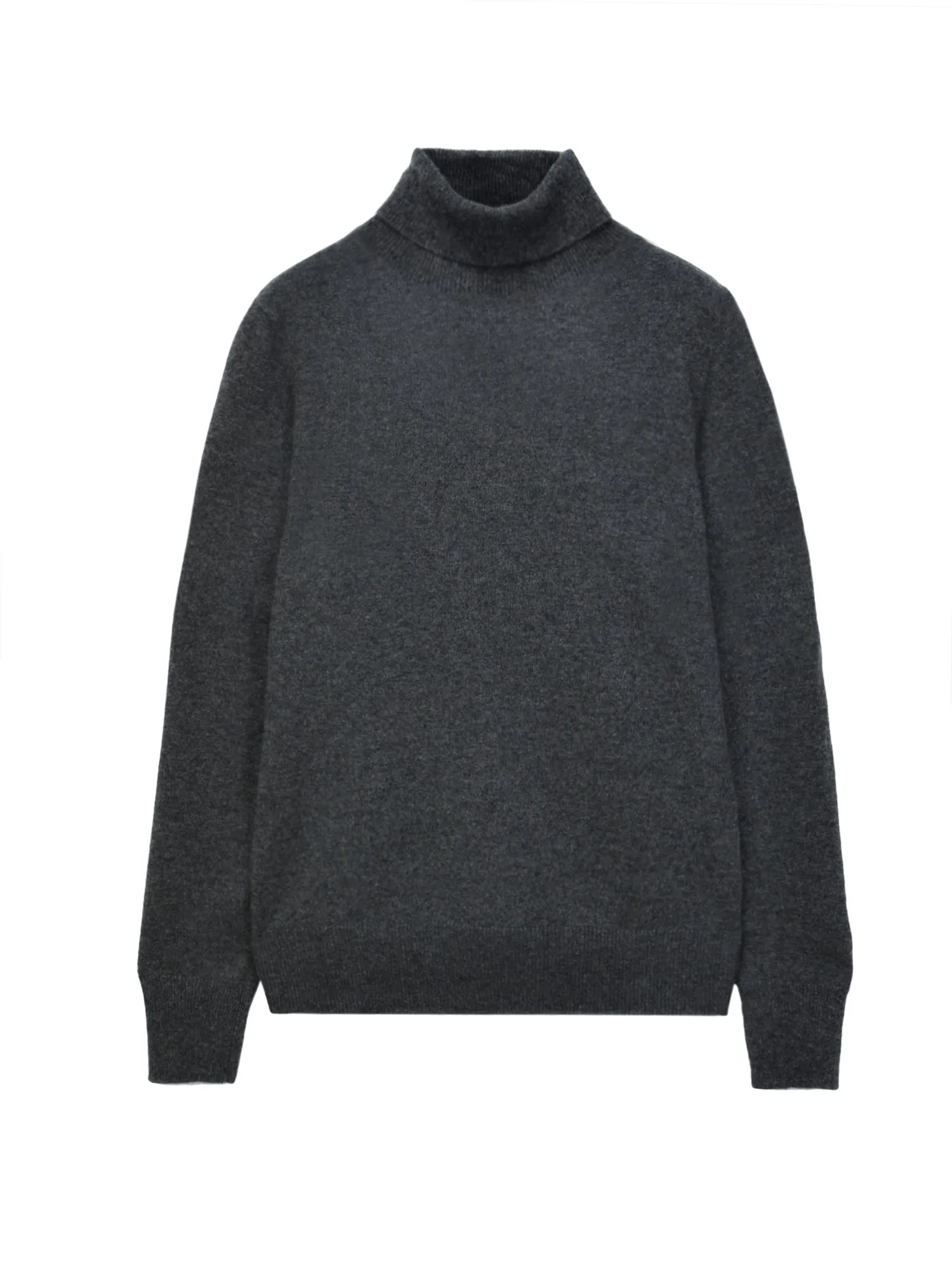 Turtleneck Slimfit Sweater_Graphite