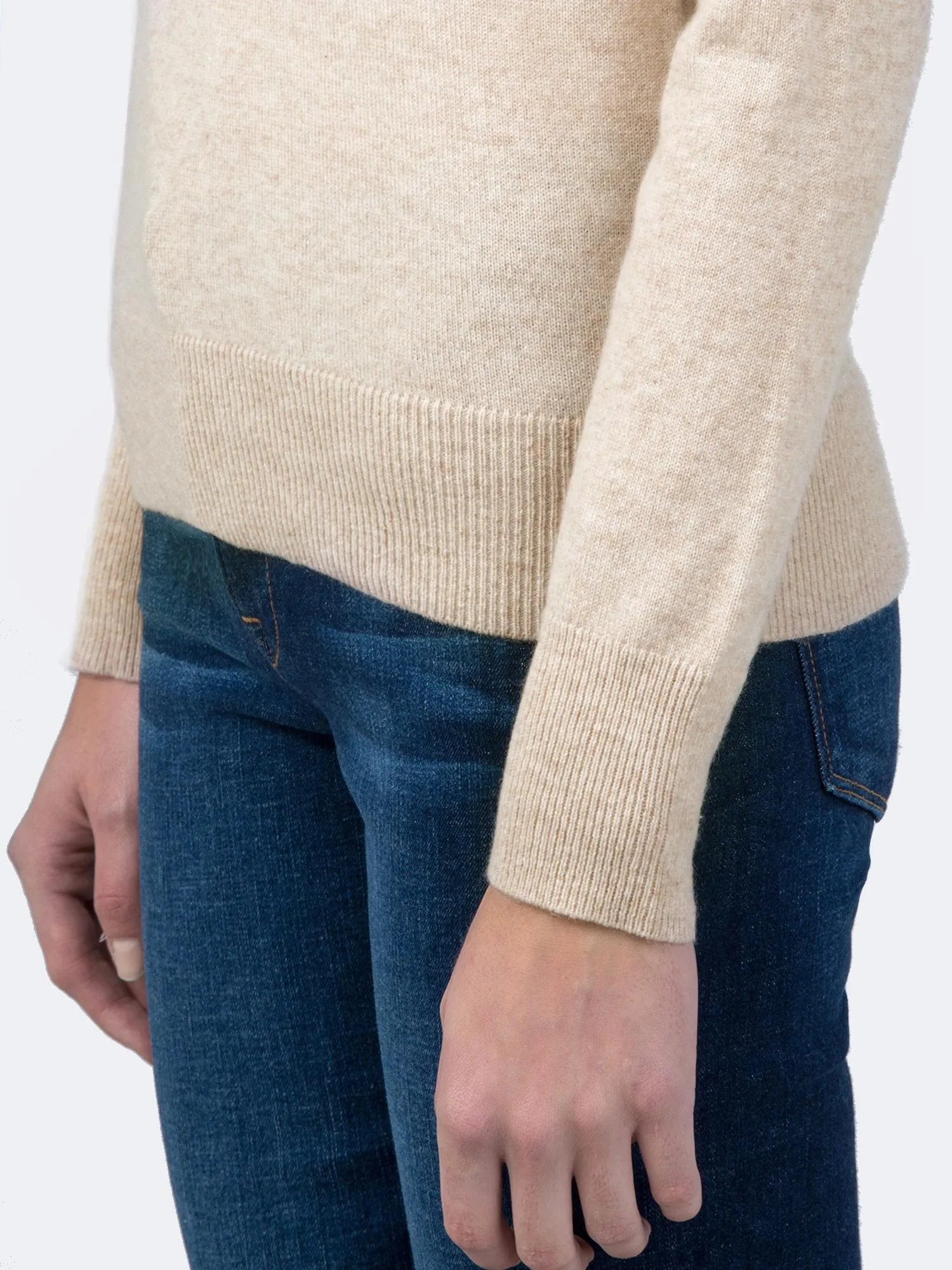 Turtleneck Slimfit Sweater_Oatmeal