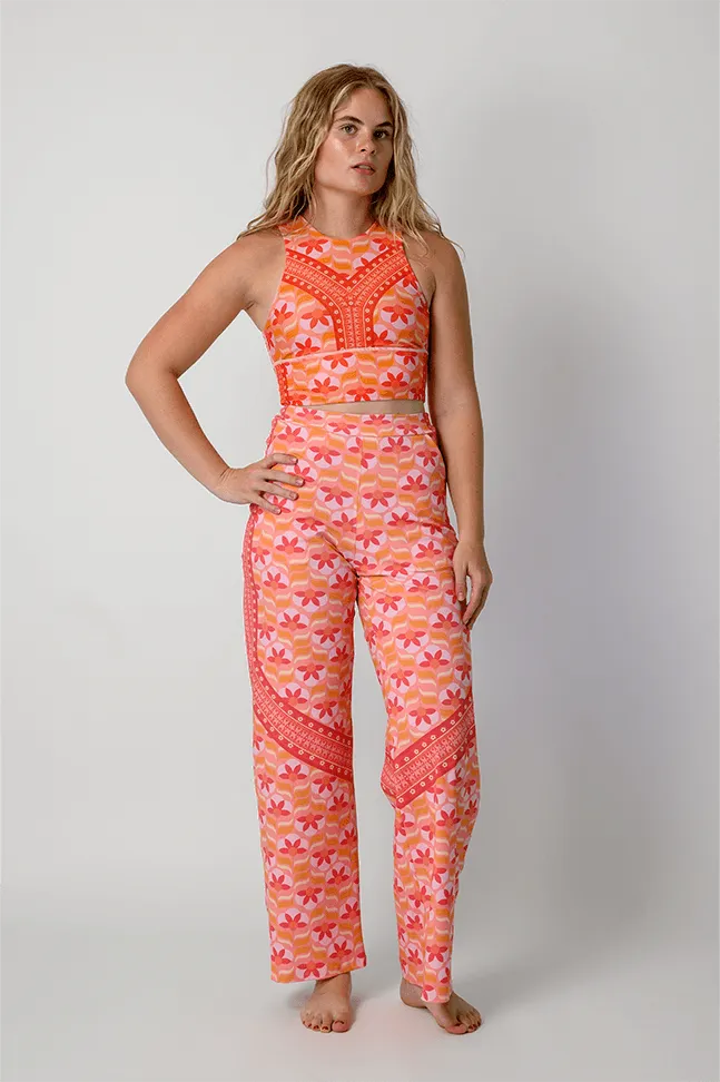 Ultimate Trouser in Peach Out