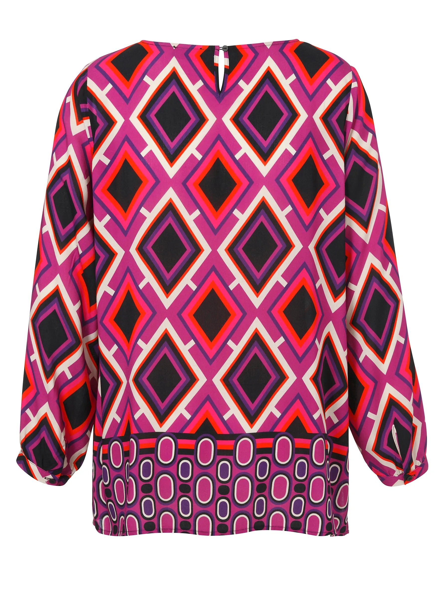 Via Appia Due Diamond Print Tunic