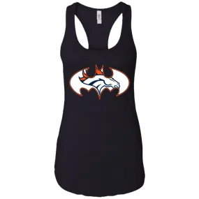 We Are The Denver Broncos Batman Nfl Mashup Women Tank Top