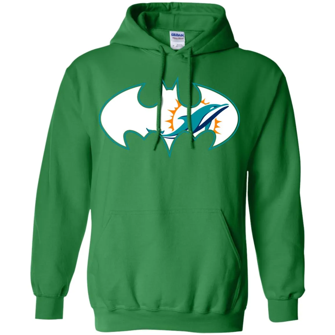 We Are The Miami Dolphins Batman Nfl Mashup Pullover Hoodie Sweatshirt